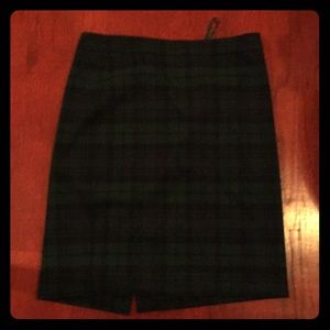 Plaid skirt